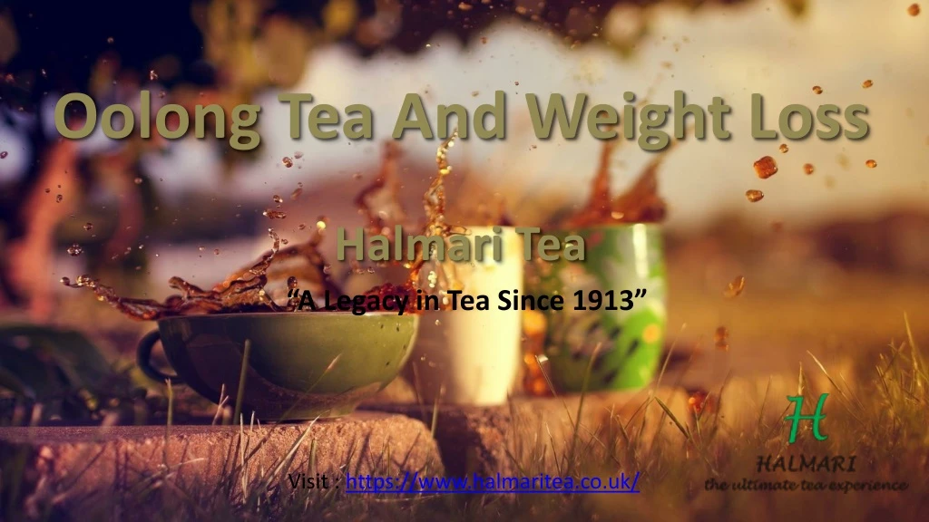 oolong tea and weight loss halmari tea