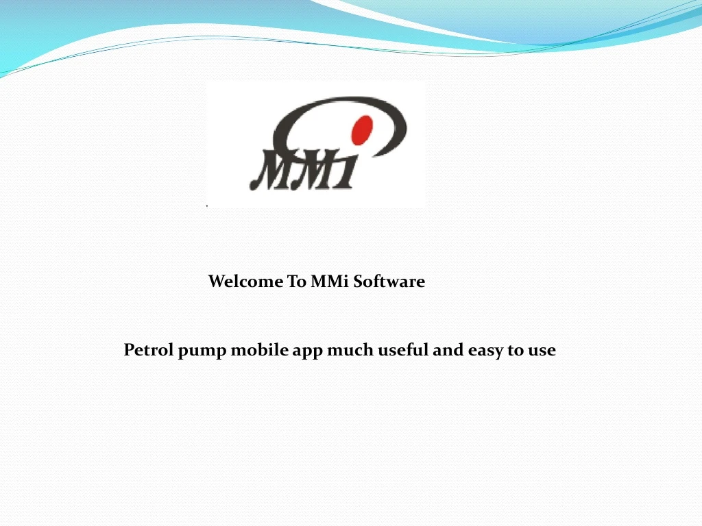welcome to mmi software