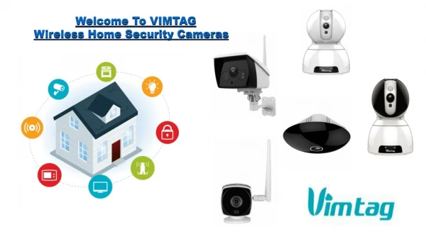 Wireless smart ip cameras | Best Home Security Camera - vimtag.co.in