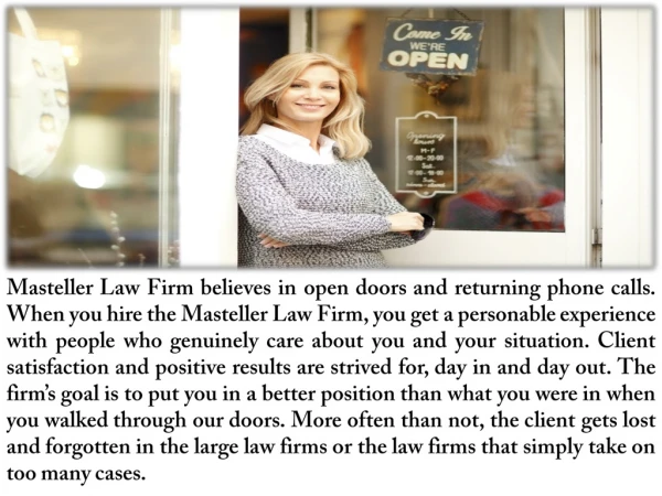 Fort Worth Attorney Trusted Lawyer in Fort Worth - Masteller Law