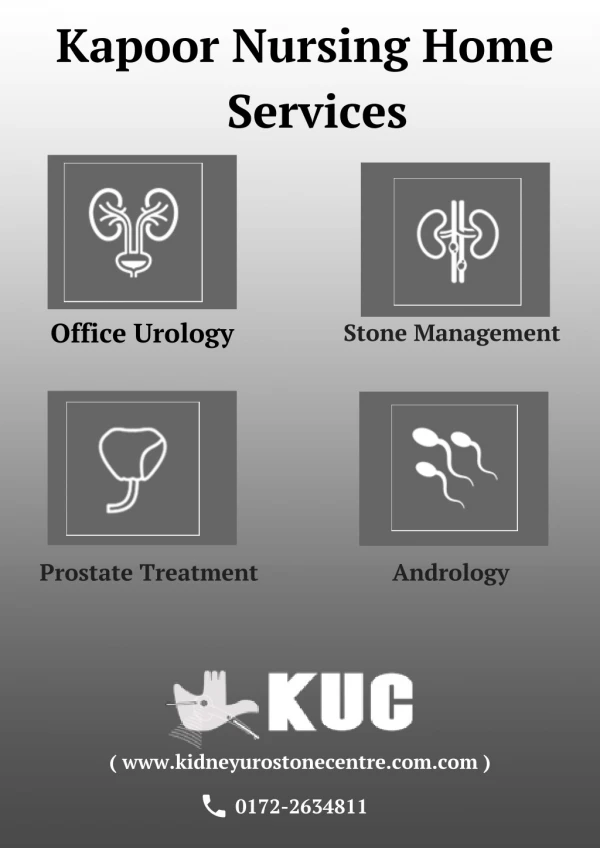 Kapoor Nursing Home - A Kidney & Urostone Centre