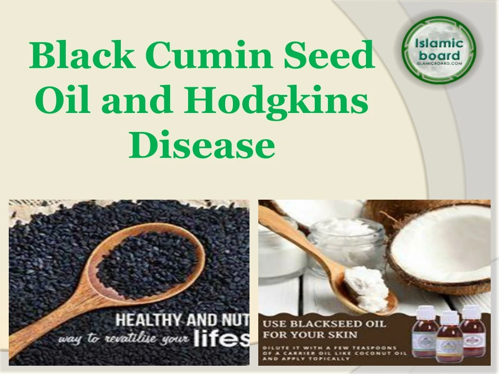 black cumin seed oil and hodgkins disease