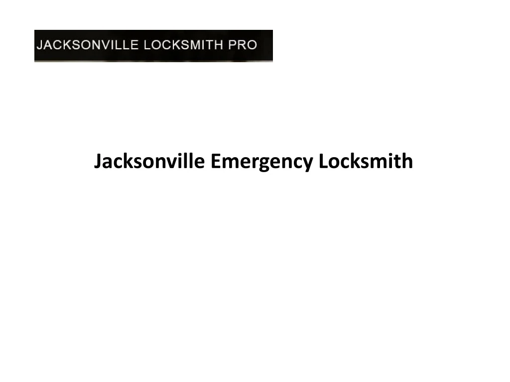 jacksonville emergency locksmith
