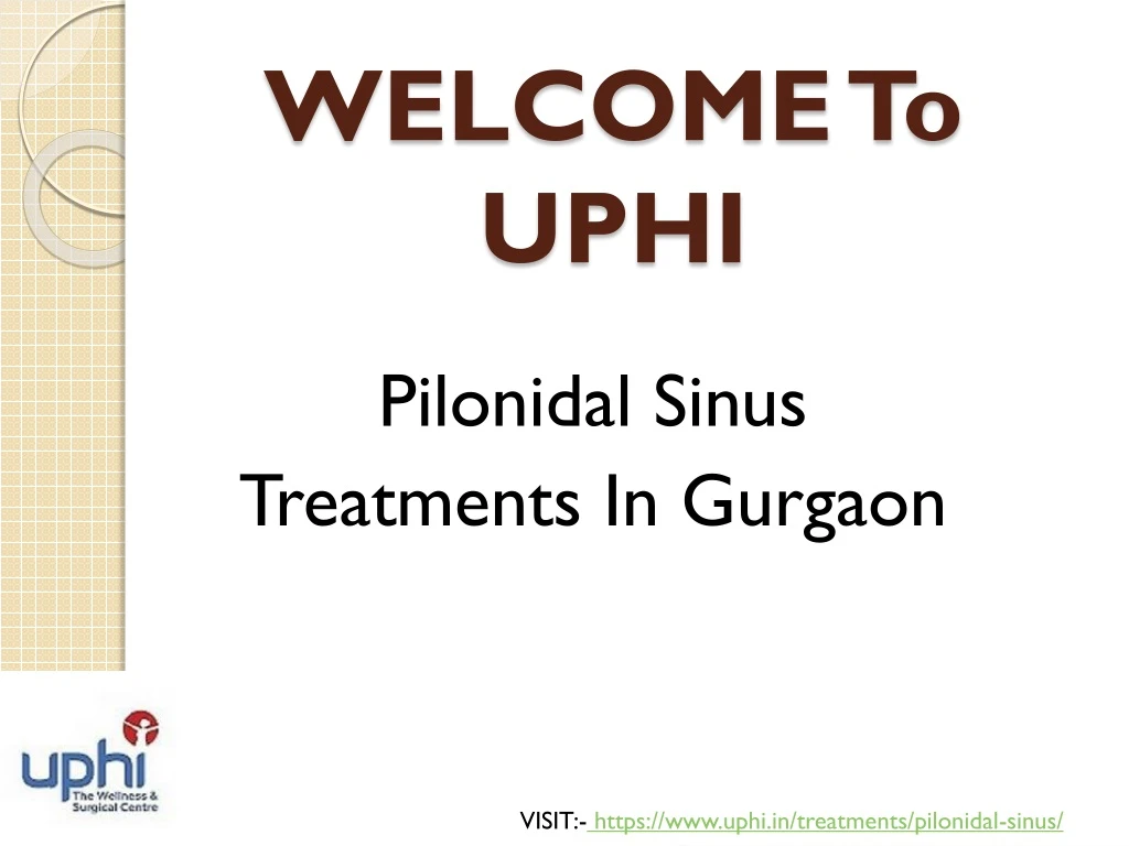 welcome to uphi