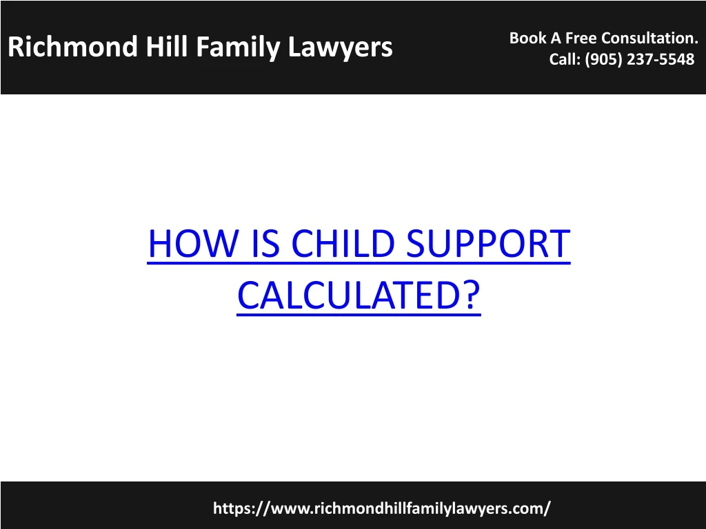 how is child support calculated