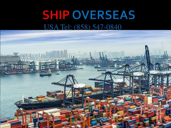 International Car Shipping from USA. Get Cost to Ship Auto Overseas