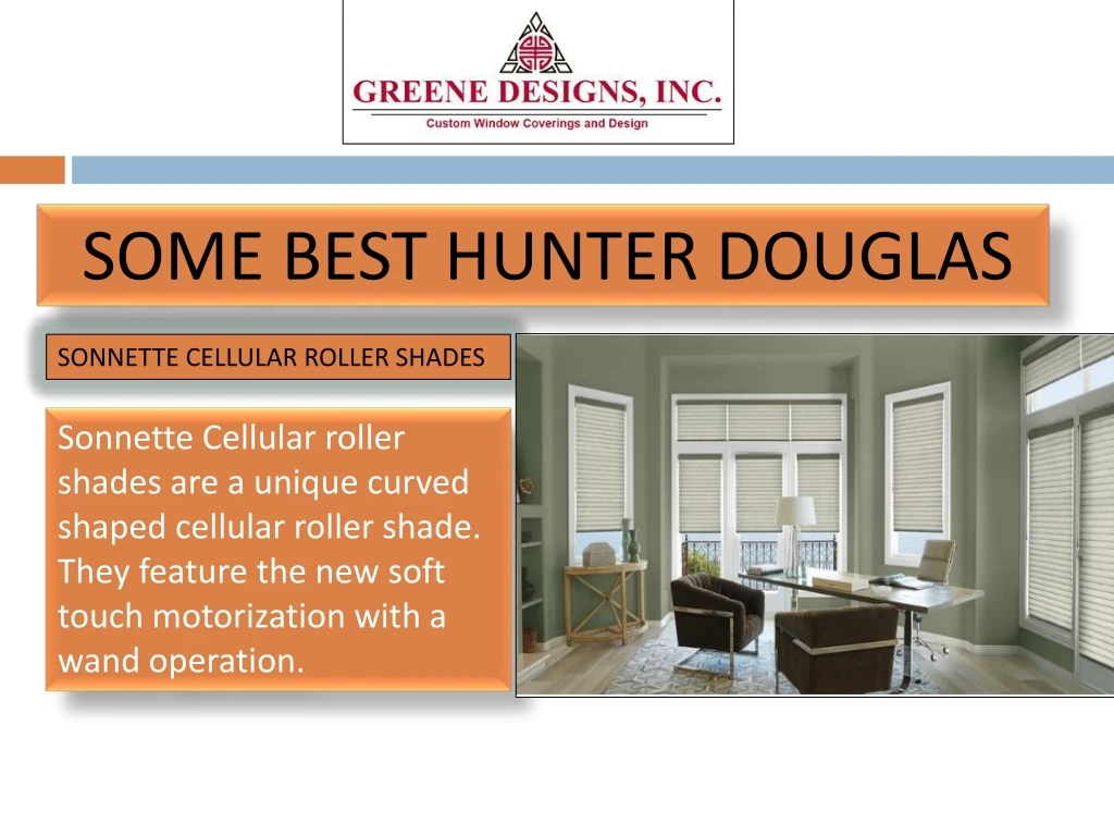 some best hunter douglas