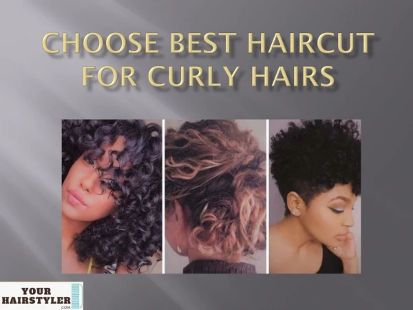 Choose Best Haircut For Curly Hairs