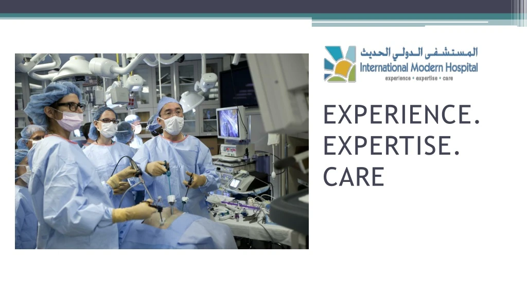experience expertise care