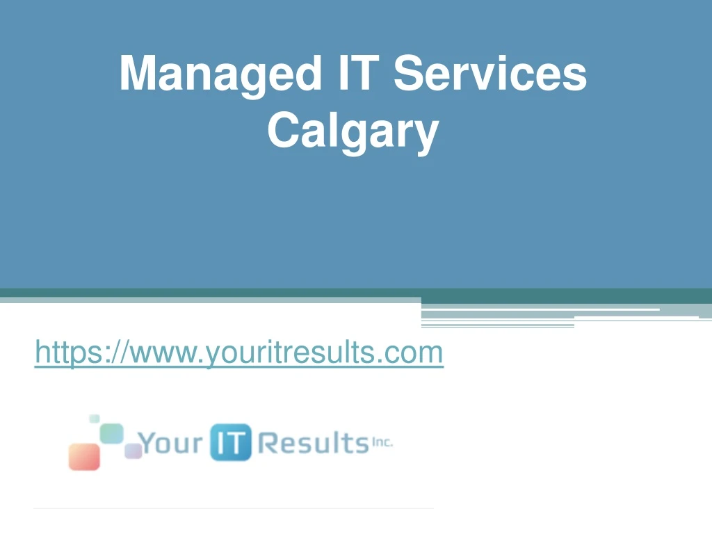 managed it services calgary