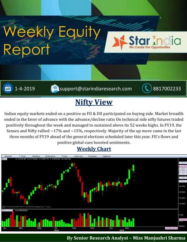 Weekly Equity Report