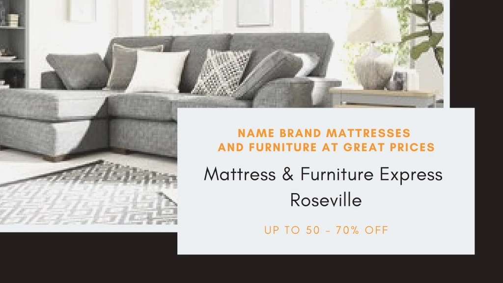 name brand mattresses and furniture at great