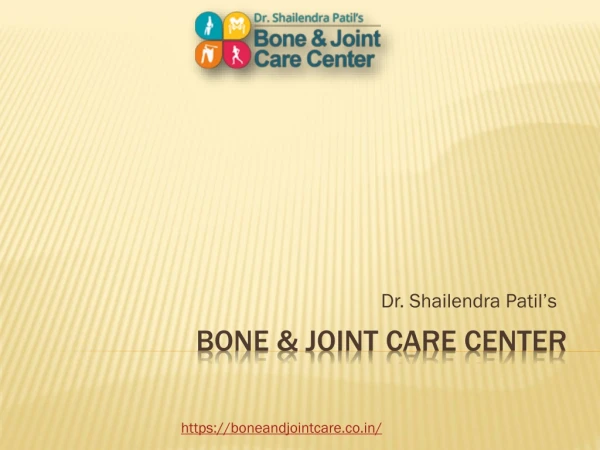 Dr. shailendra patil mulund | knee & Bone Replacement
