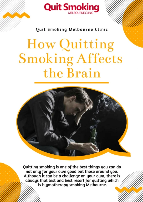 Positive Impact On Brain While Quitting Smoking