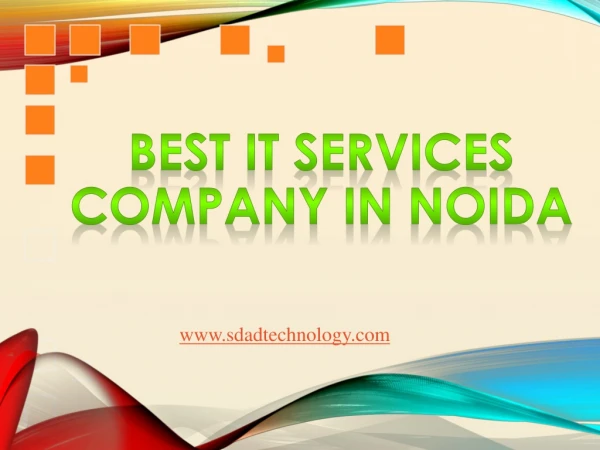Best IT Services Company in Noida - SDAD Technology