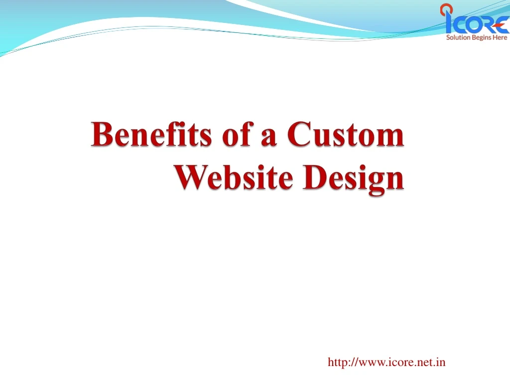 benefits of a custom website design