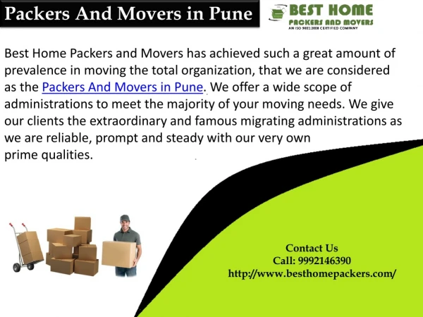 Packers And Movers in Pune | Packers and Movers Magarpatta