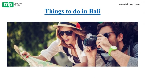 Things to do in Bali