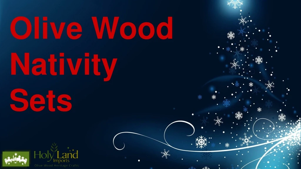 olive wood nativity sets