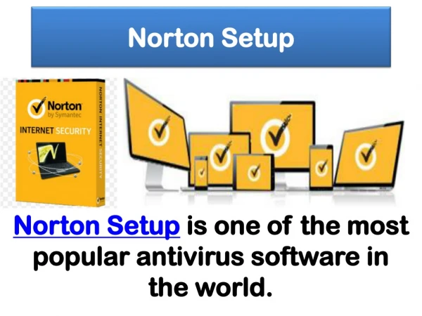 Norton Setup - Login | Manage, Download or Setup My Account