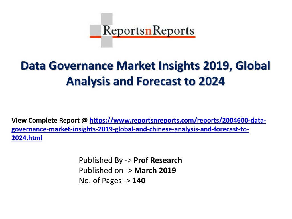 data governance market insights 2019 global