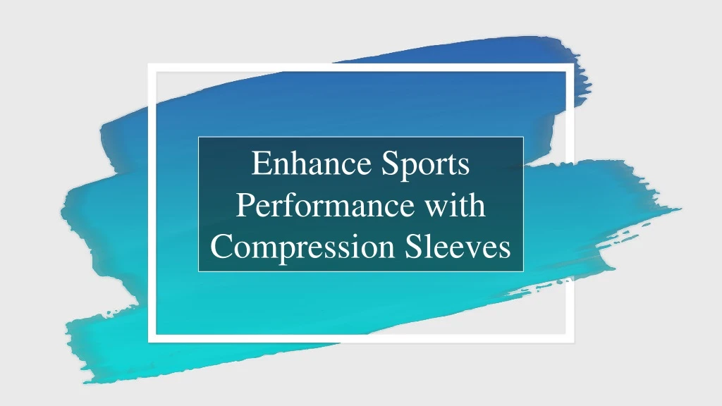 enhance sports performance with compression