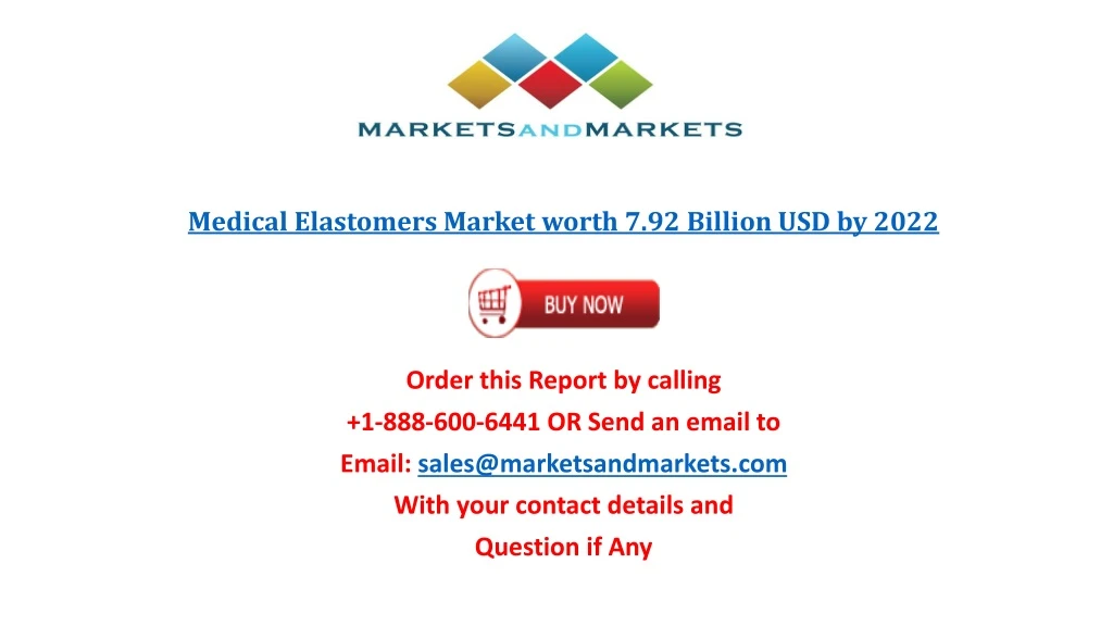 medical elastomers market worth 7 92 billion usd by 2022