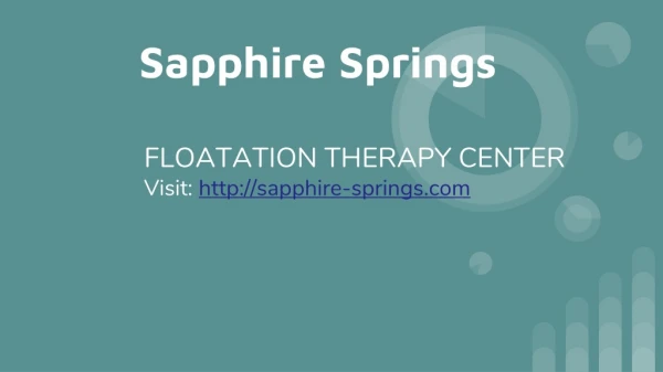 Flotation Therapy Center | Float Spa | Hydrotherapy Center
