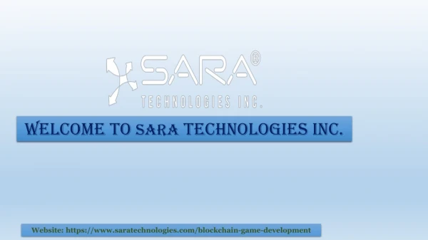 welcome to sara technologies inc