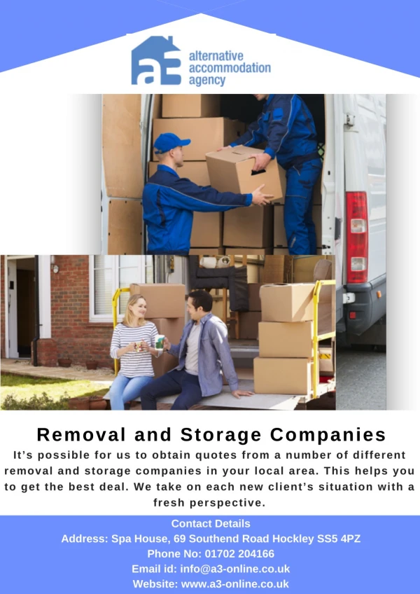 Removal and Storage Companies