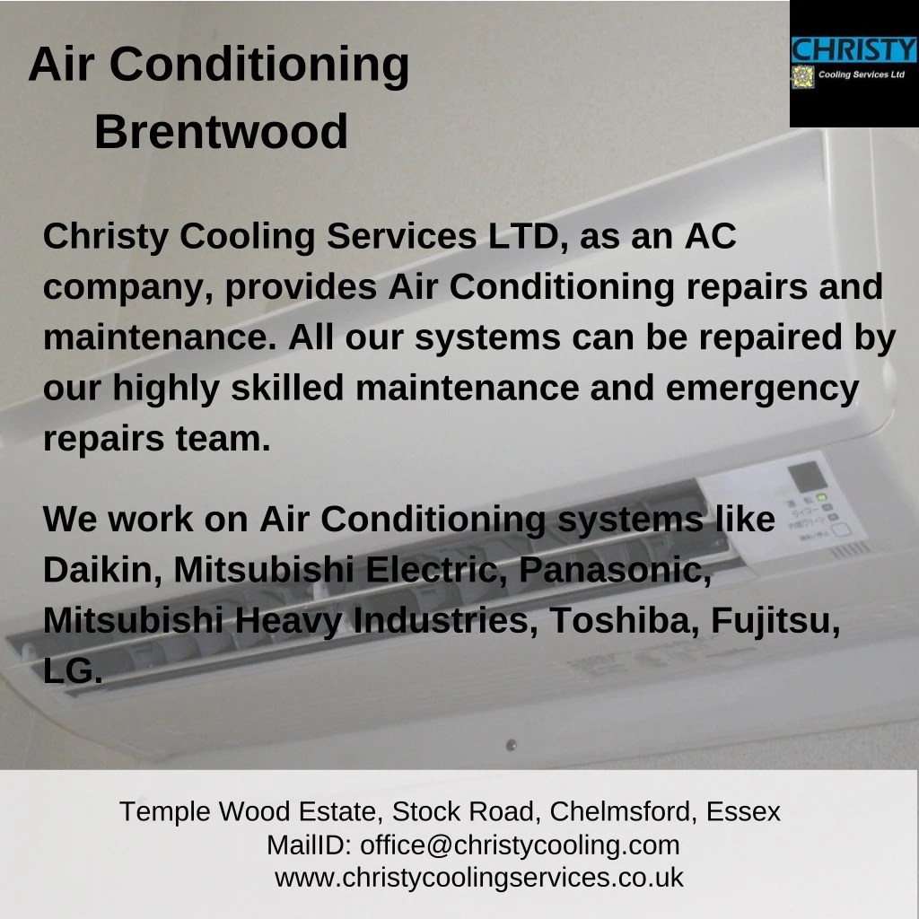 air conditioning brentwood