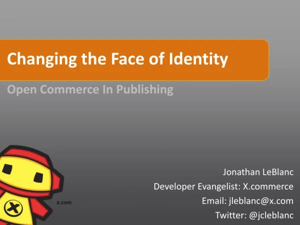 2012 O'Reilly TOC: Commerce Identity