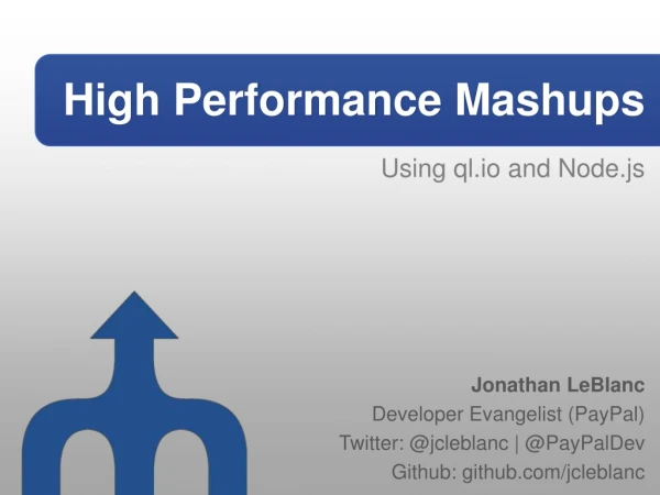 High Performance API Mashups with Node.js and ql.io