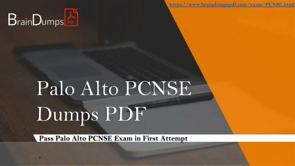 2019 Palo Alto PCNSE Exam Learning Materiel PCNSE Dumps PDF