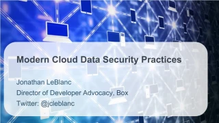 Modern Cloud Data Security Practices - slide 1