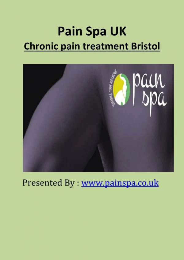 Chronic Pain Treatment | Painspa