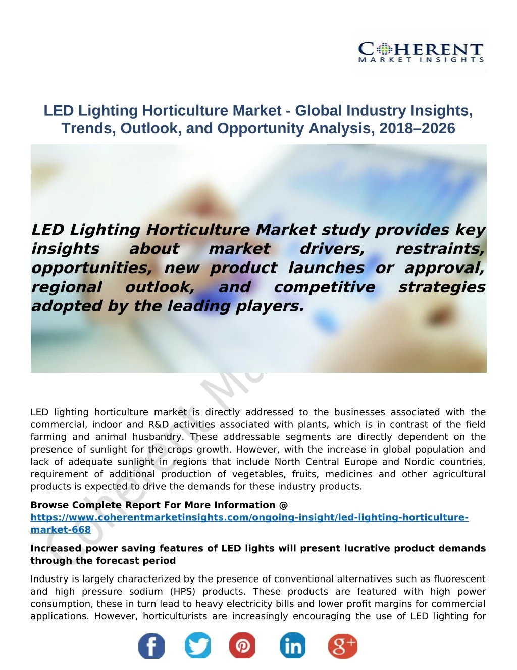 led lighting horticulture market global industry