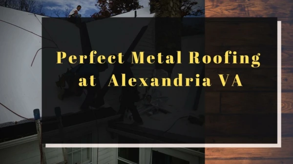 Alexandria VA-Alpha Rain Metal Roofing