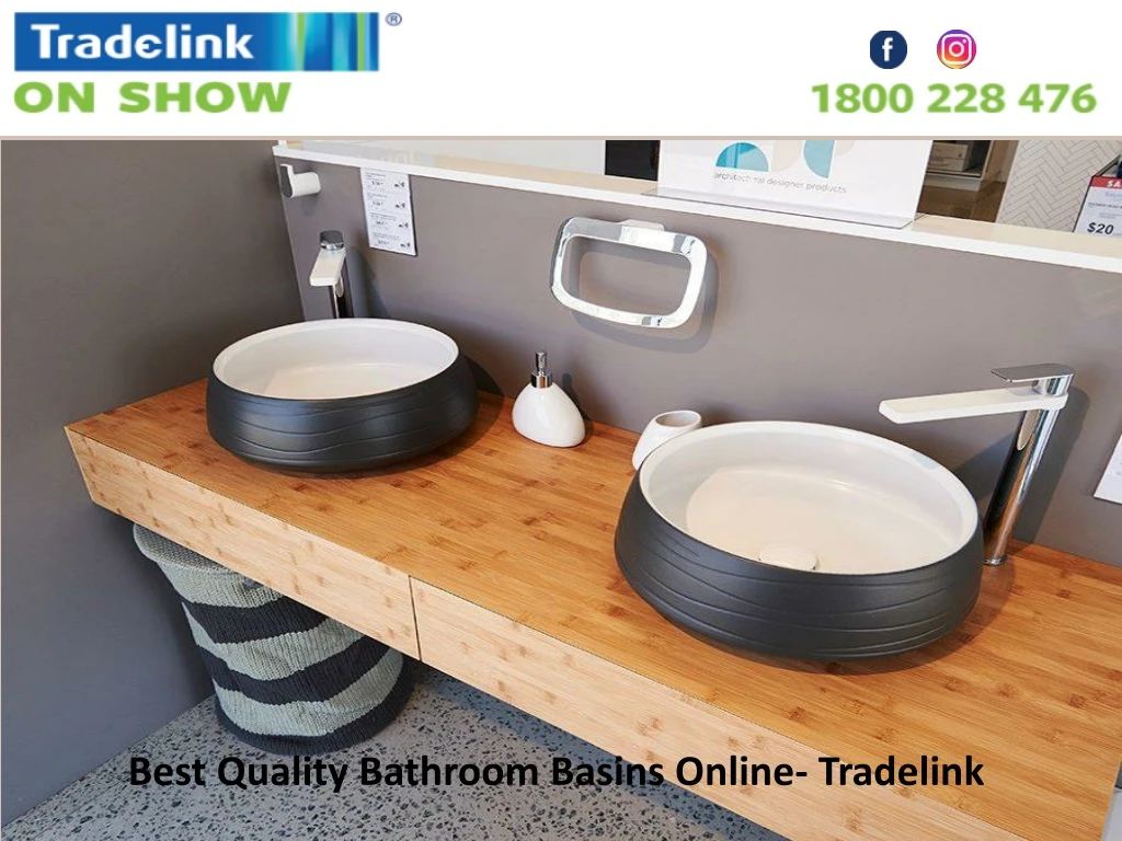 best quality bathroom basins online tradelink