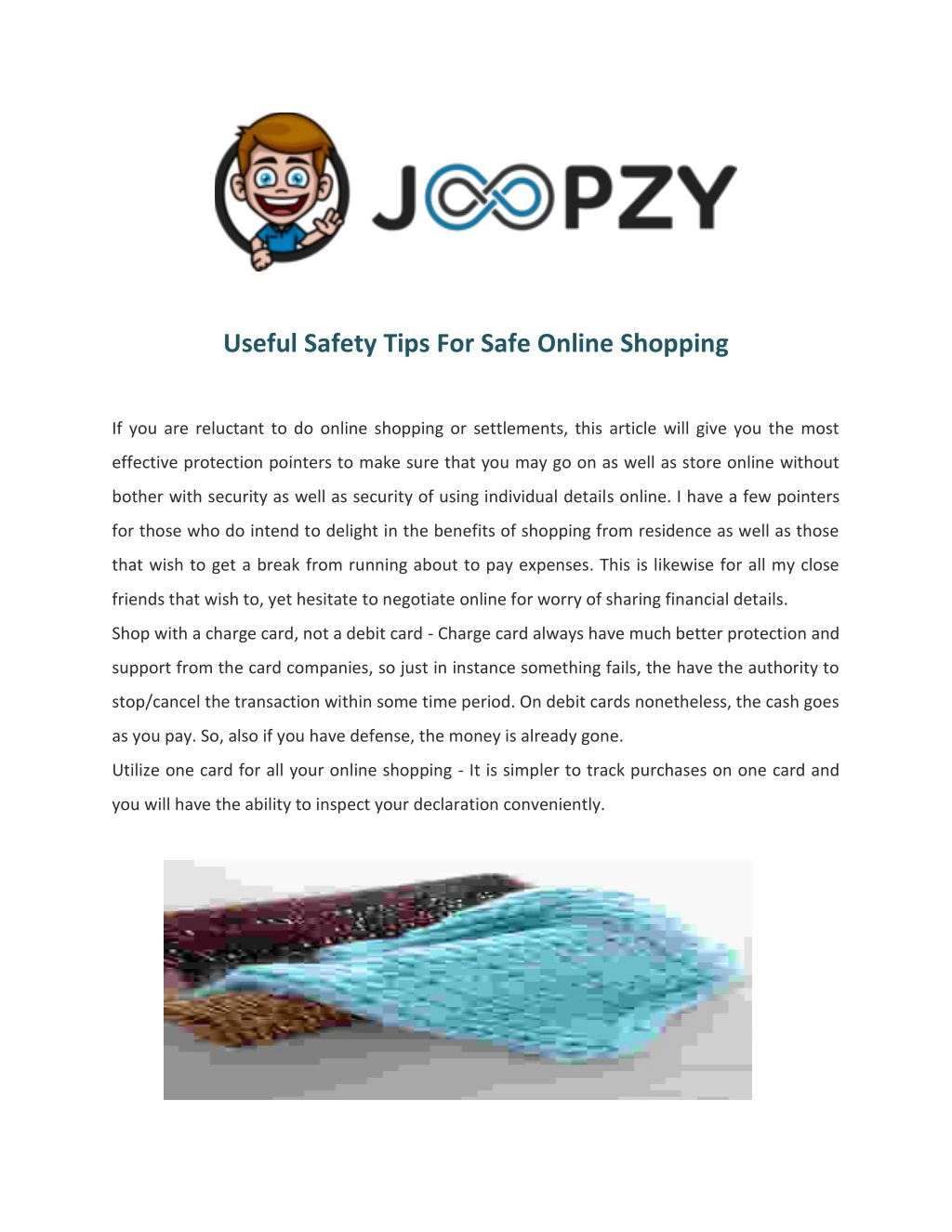 useful safety tips for safe online shopping