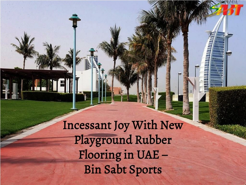 incessant joy with new playground rubber flooring