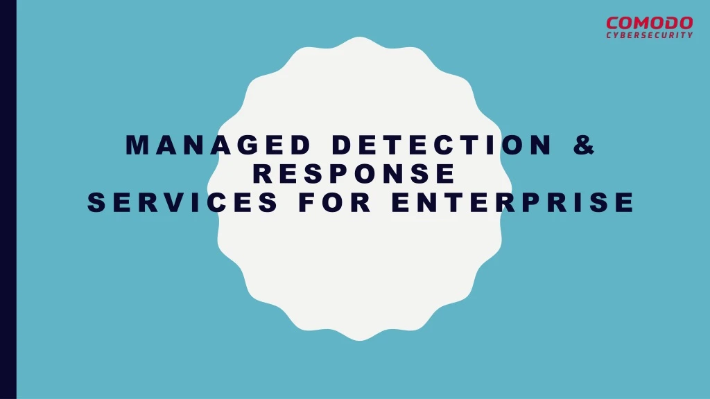 managed detection response services for enterprise