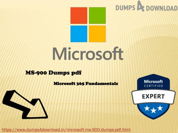 100% Valid And Latest Exam Dumps Of MS-900 Free | Dumps4dowload