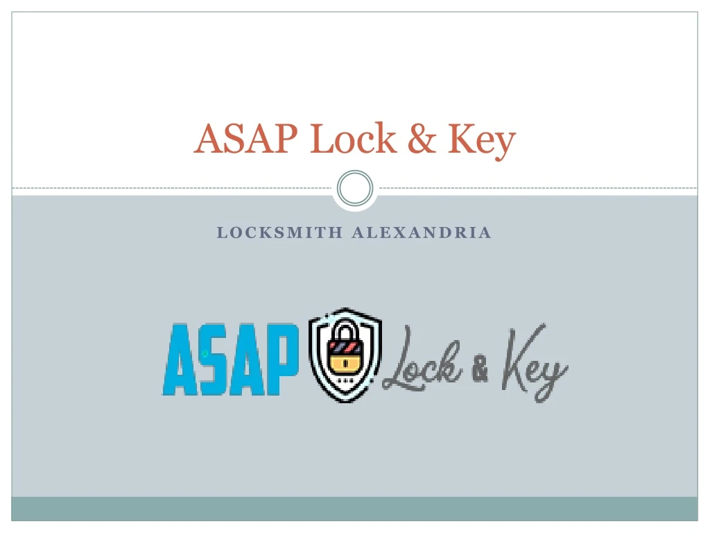 asap lock key