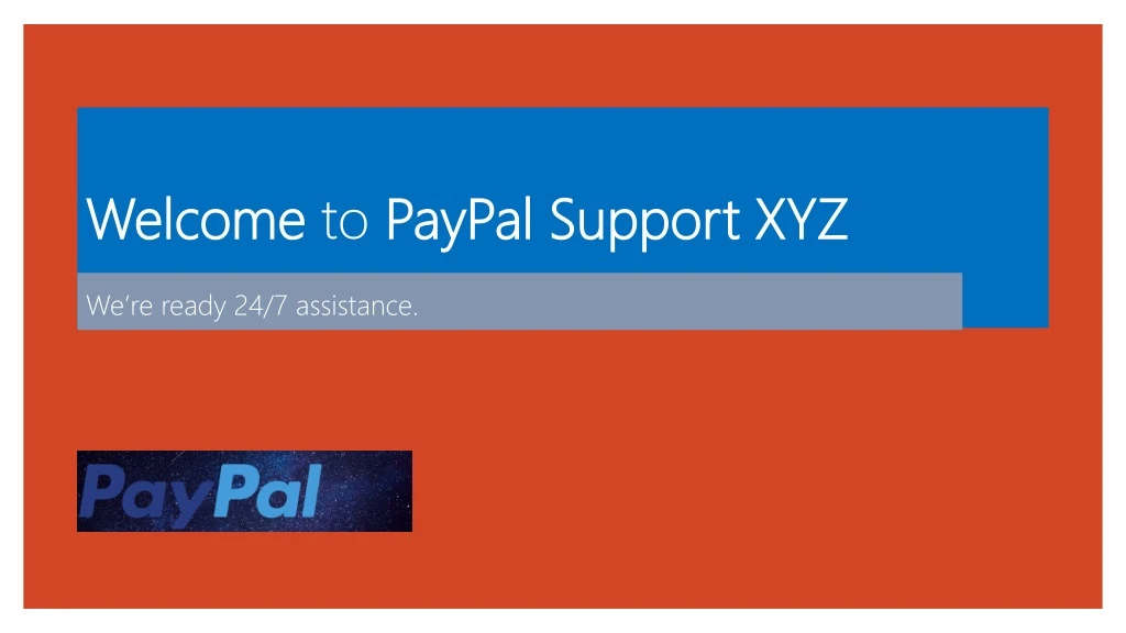 welcome to paypal support xyz