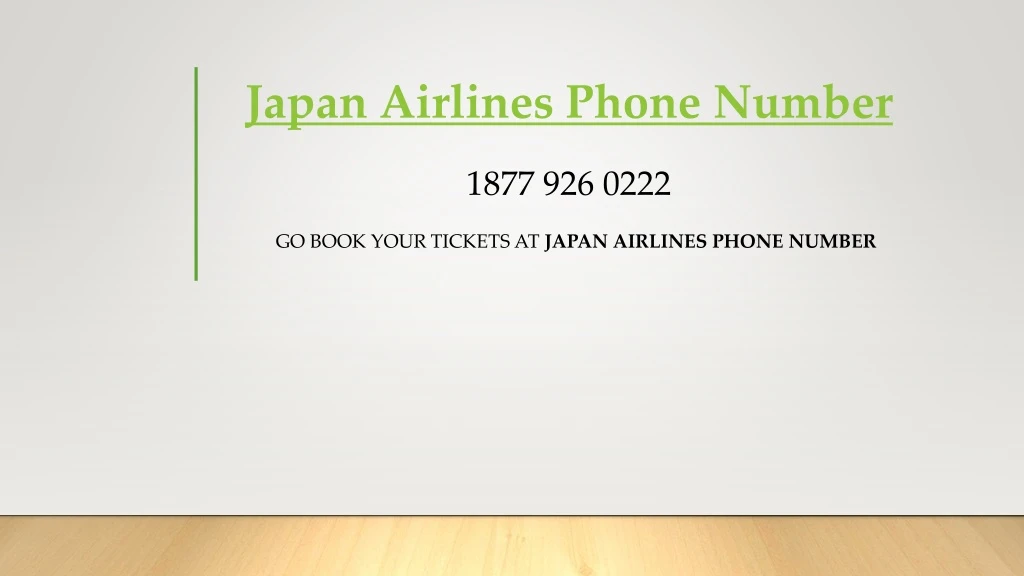 japan airlines phone number 1877 926 0222