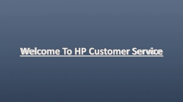HP Customer Support Common Issues and it’s Solution