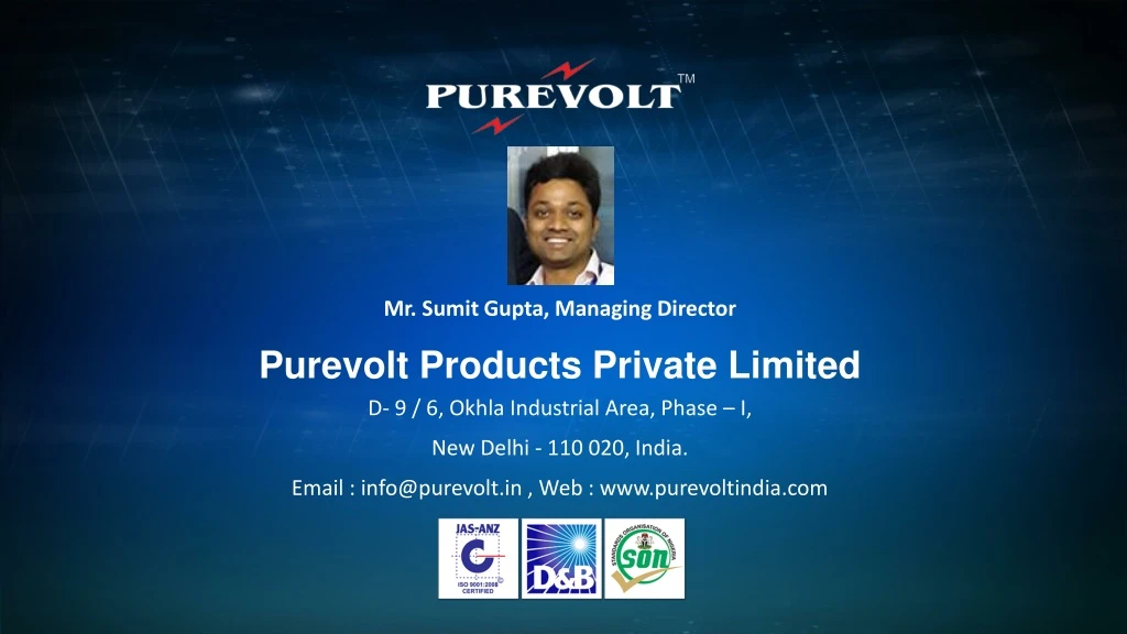 mr sumit gupta managing director