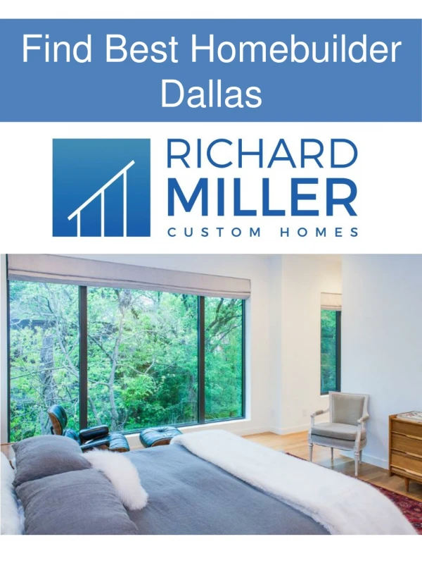 Find Best Homebuilder Dallas