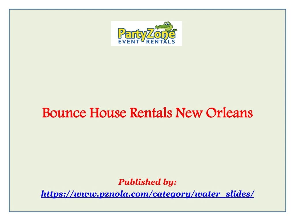 bounce house rentals new orleans published by https www pznola com category water slides